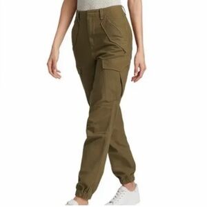 Women's Olive Cargo Pants